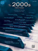 The 2000s piano sheet music cover